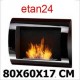 SELLY MAXI 80 cm Biofireplaces .FD61 Bio fireplaces ethanol fireplaces