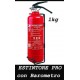 Estintore - blusapparaat -ETAN087 fire extinguisher-extintor de incendios -extincteur d'incendie 1kg con barometro