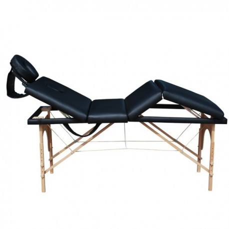 TABLE DE MASSAGE PLIANTE 4 zones 6cm rembourrage, FD095B banc massage portable ,professionnel + sac