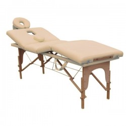 MASSAGE TABLE 4 sections 4 cm. DF095B padding, -4 portable massage table, therapy bed, Carrier Bag fr ee