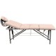 TABLE DE MASSAGE PLIANTE 4 zones 4 cm. rembourrage, DF095B banc massage portable ,professionnel + sac