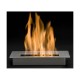 MEGALINE cm.78 SMALL GLASS RED ROSSO Biofireplace Bio fireplaces ethanol fireplace