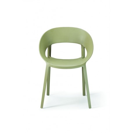 Sedia design moderno - lussuosa - mod space colore verde