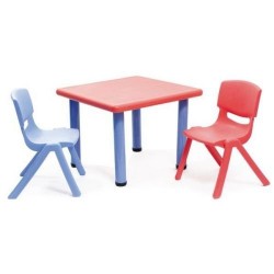 Tavolino Strong, Rosso e Blu