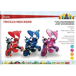 Triciclo New Rider, Rosso