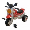 Moto Triciclo Monster con Pedali per Bambini Rosso Dugez