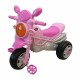 Moto Triciclo Monster con Pedali per Bambini Rosa Dugez